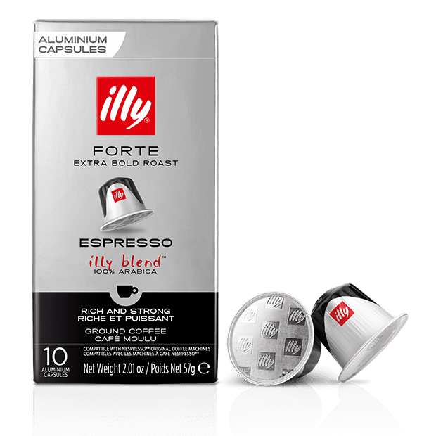 קפסולות illy תואמות - פורטה קלייה כהה מאד - 10 יח' אווירה 1